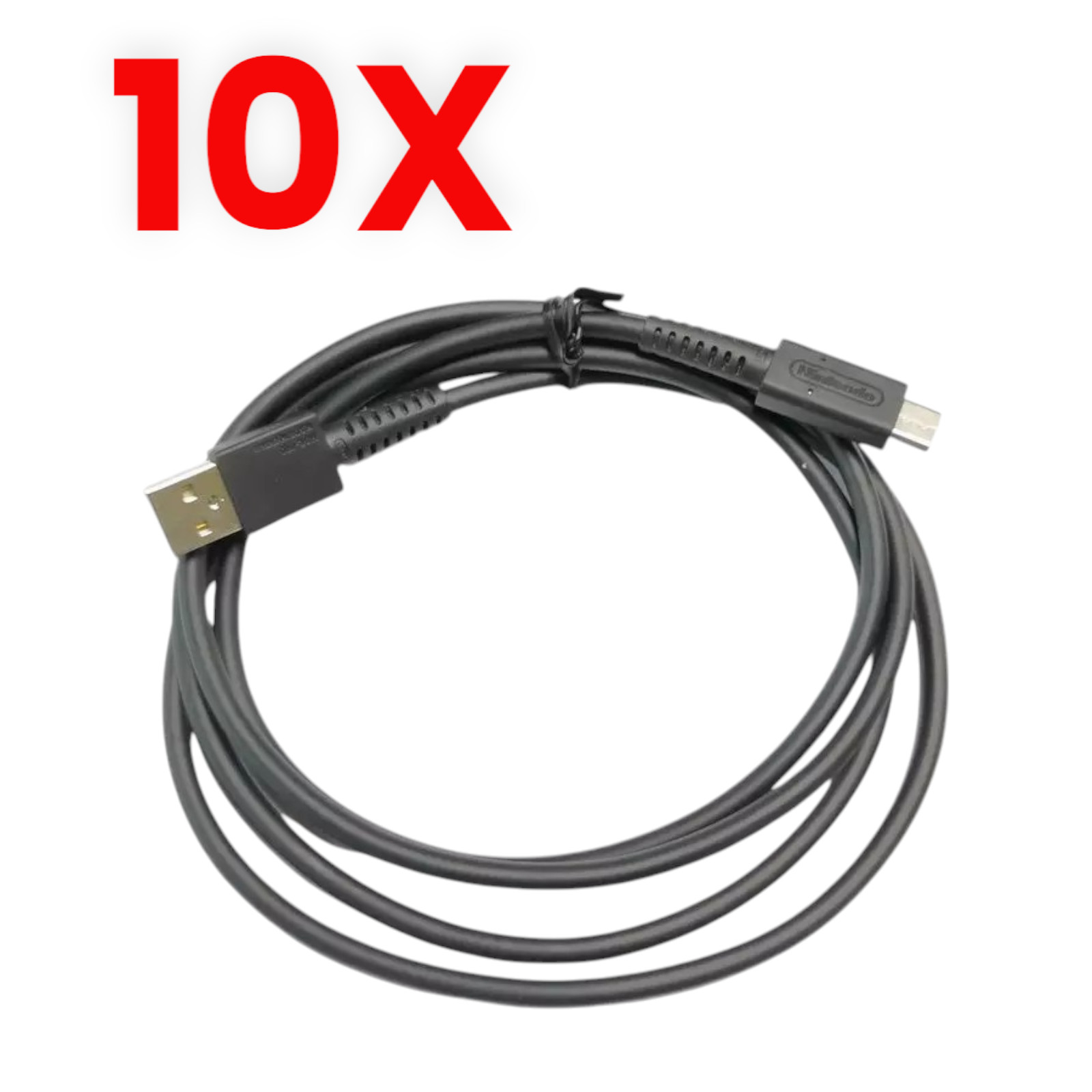 Lot of 10 ORIGINAL USB-C Type-C Data Charger Cord Cable Wire For Nintendo Switch