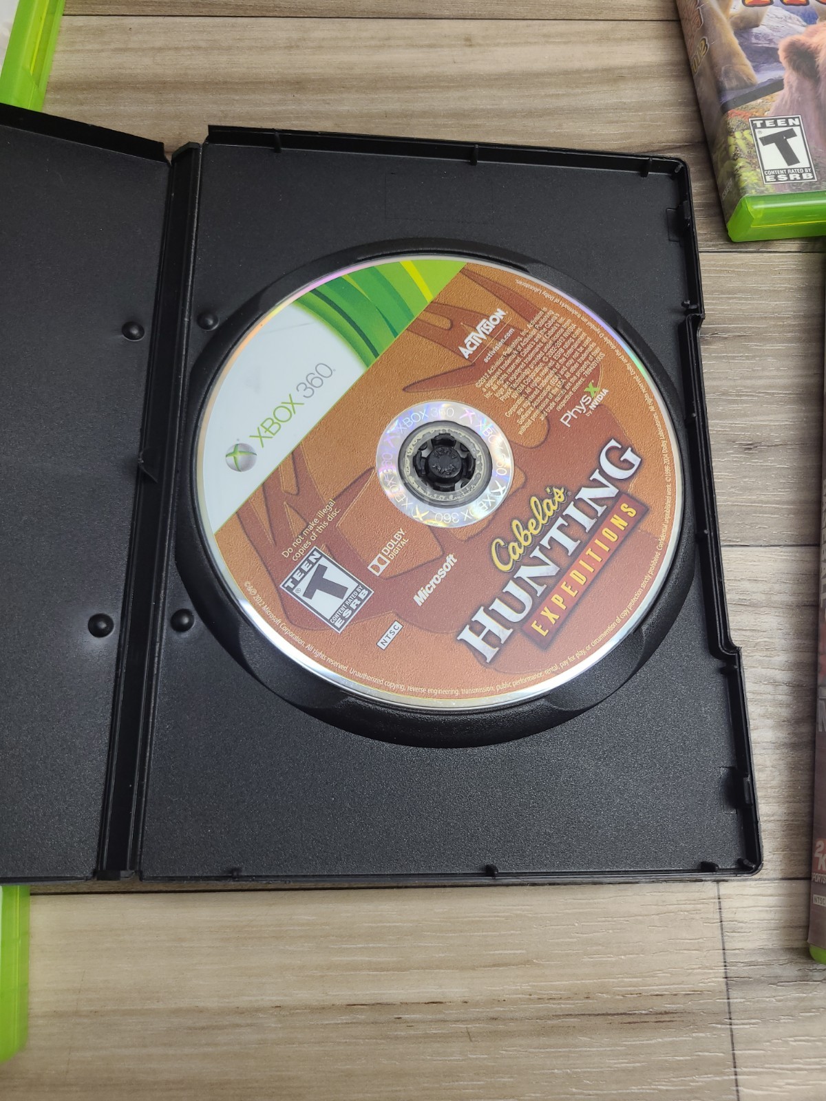 Lot If 10 Xbox 360 Games Civilization Revolution Stat Wars Cabelas Masters