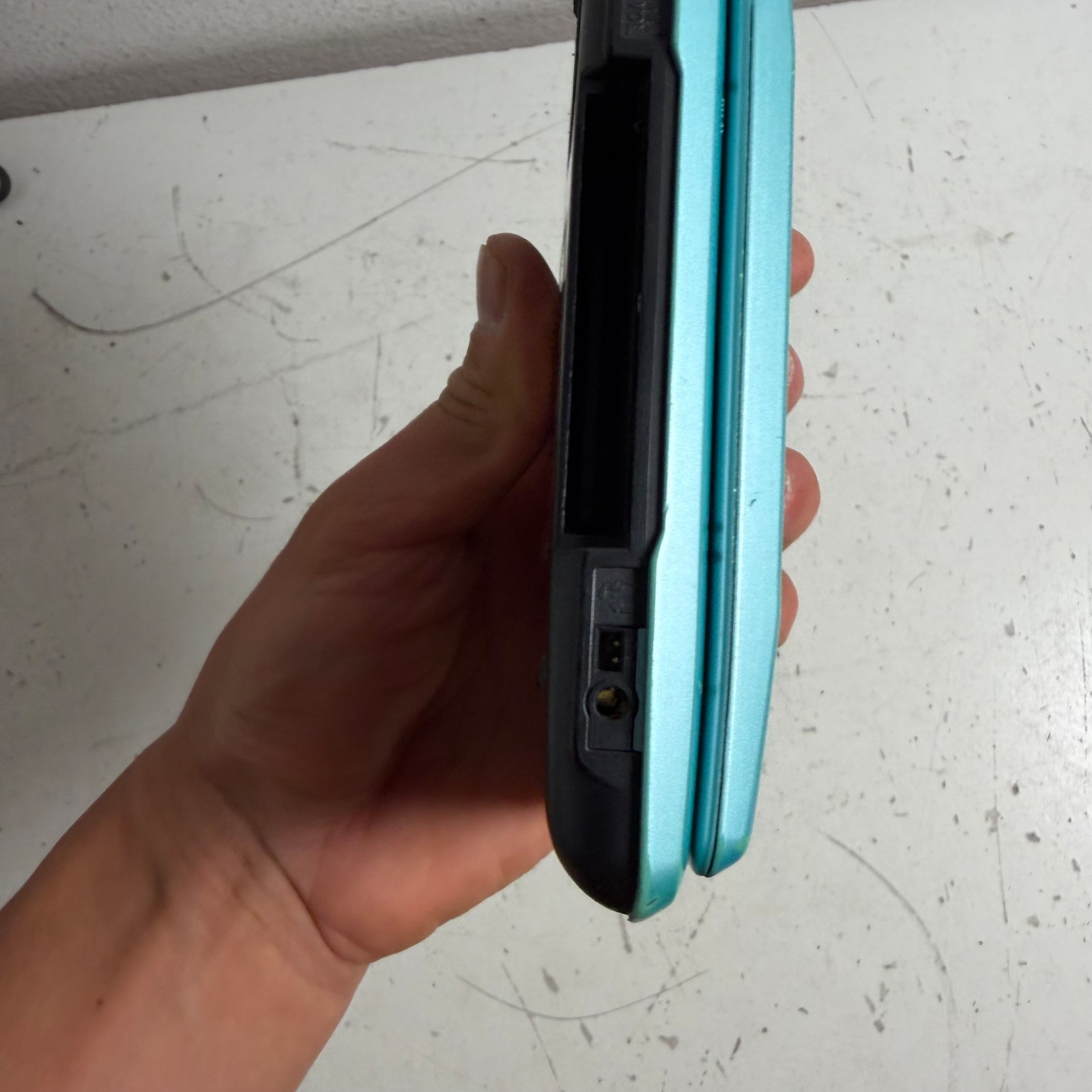 Nintendo DS NTR-001 Blue Dual Screen Handheld Video Gaming Console – For Parts