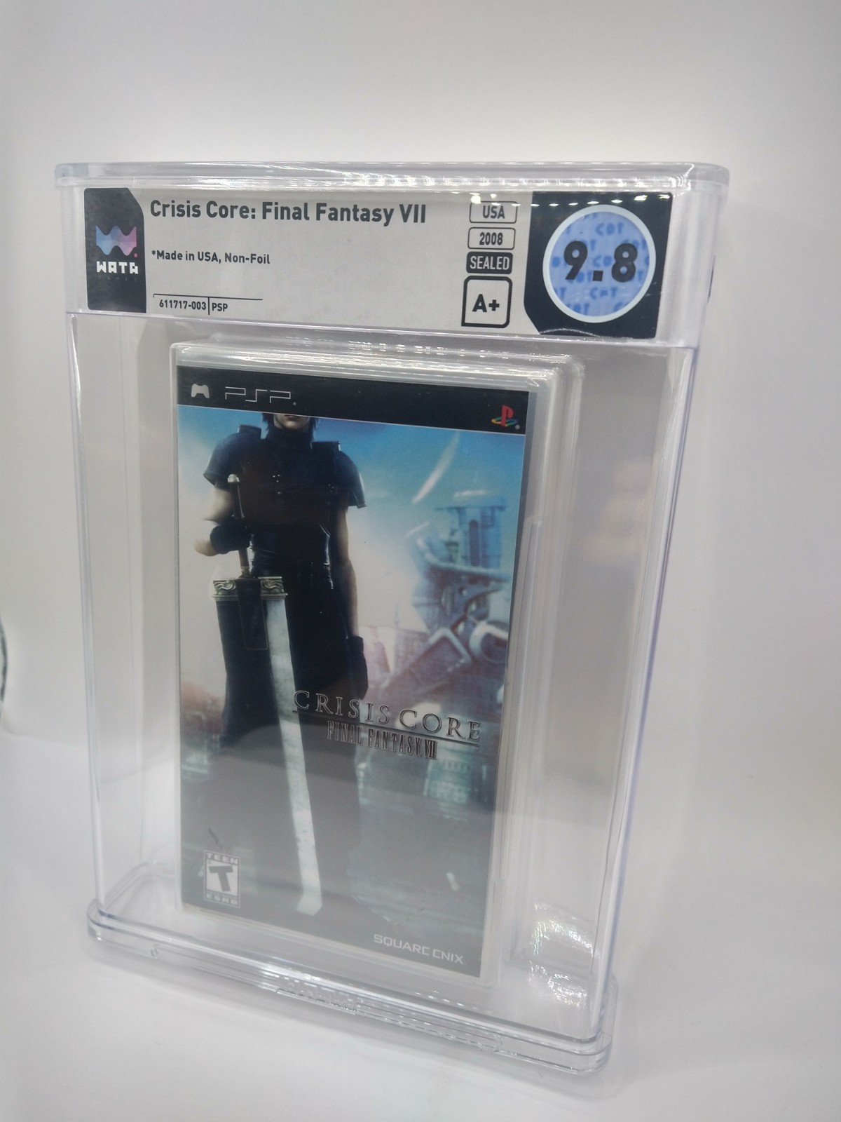 Final Fantasy Crisis Core (Non-Foil) PlayStation (PSP) (WATA 9.8 A+) [Brand New]