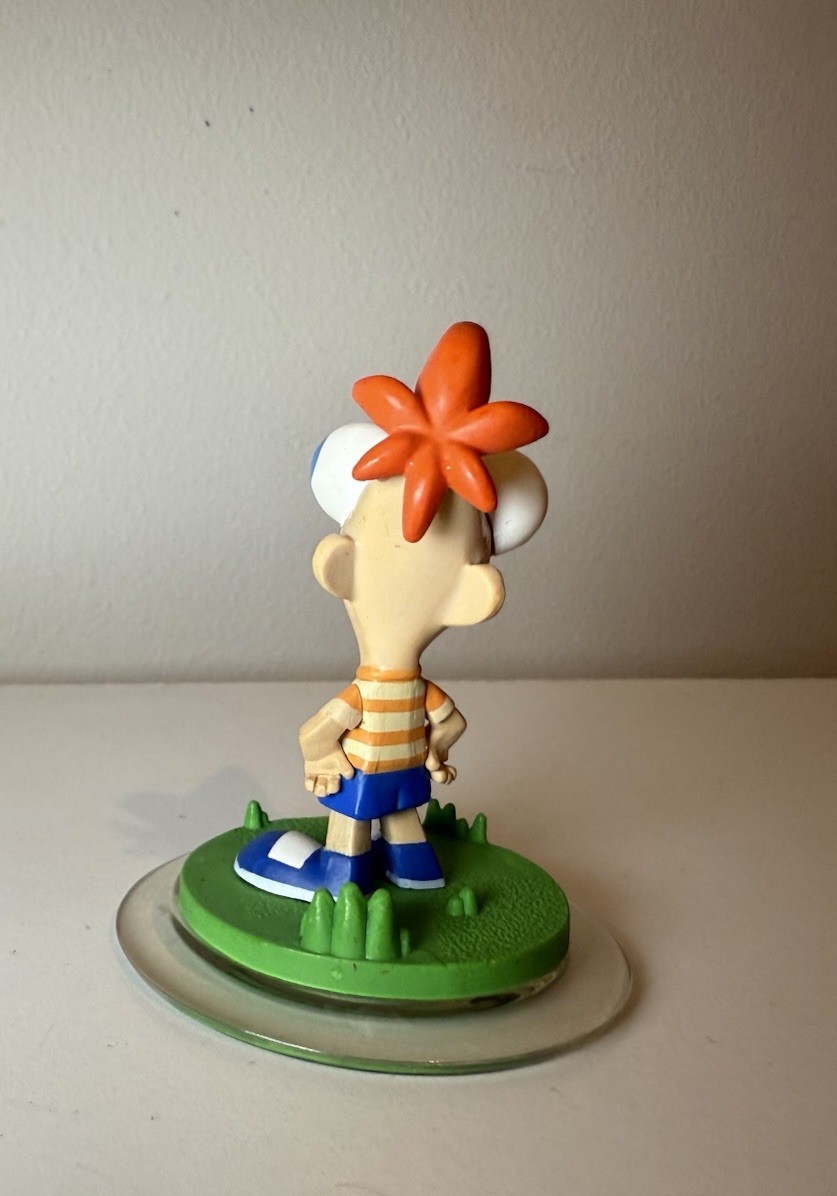 Disney Infinity Phineas and Ferb Character Figures Lot Agent P Perry