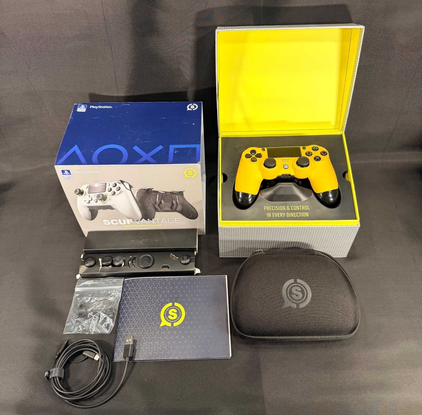 SCUF Vantage Wired/Wireless Controller Sony PlayStation 4 PS4 (FOR PARTS ONLY)