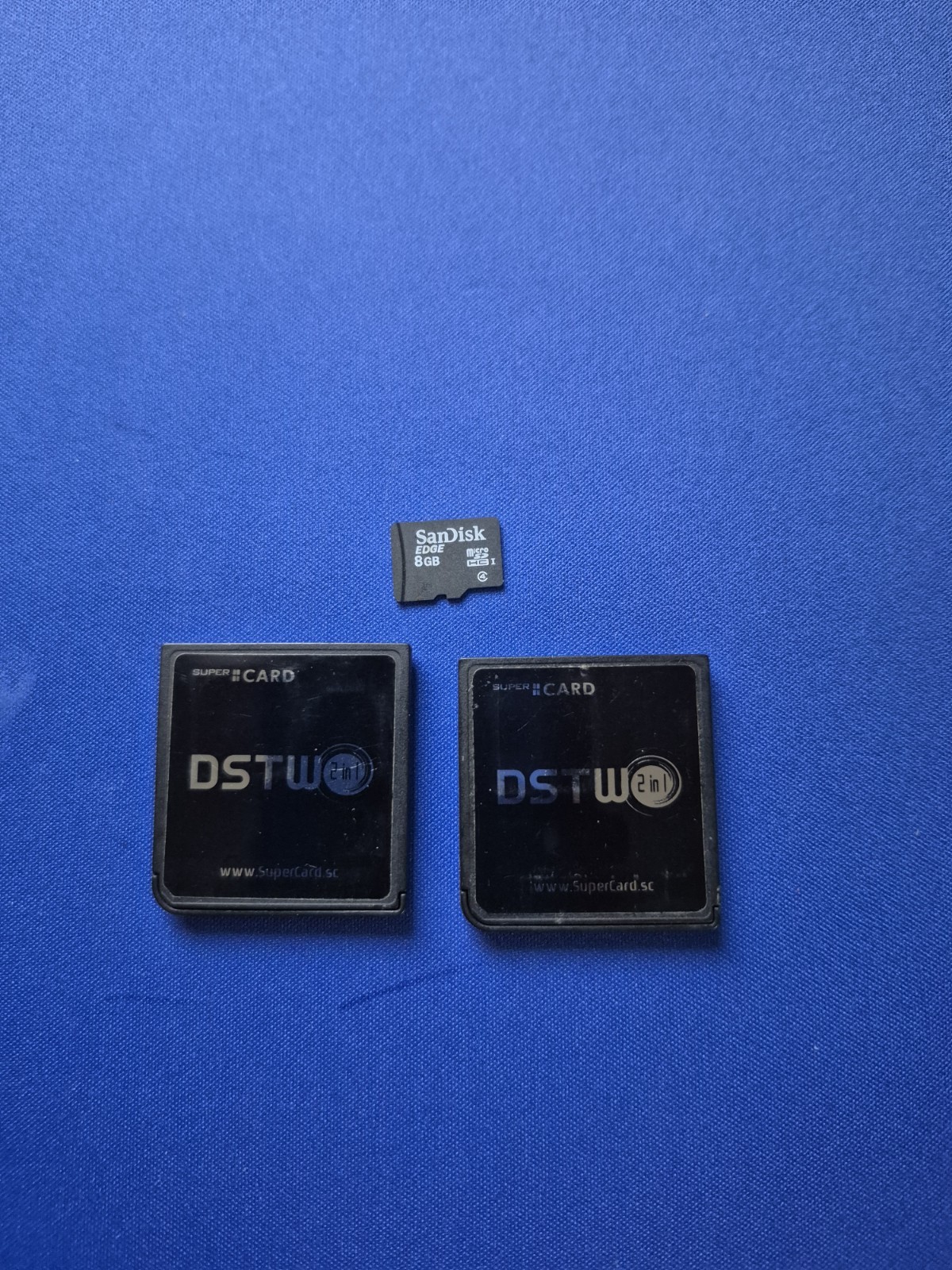 DSTWO 2 IN 1 Supercard With 4GB MicroSD Flashcart RARE!