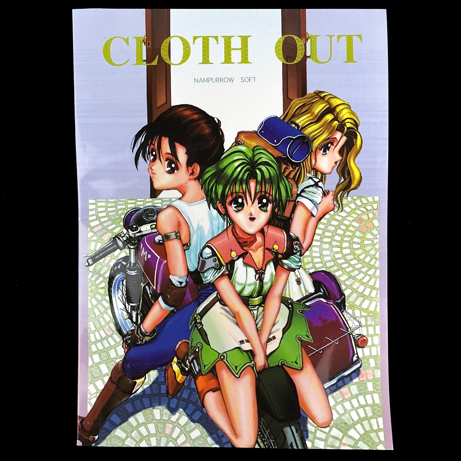 1993 NAMPURROW SOFT CLOTH OUT 3.5″ PC-98 PC-9801 Adventure RPG Doujin Game Japan