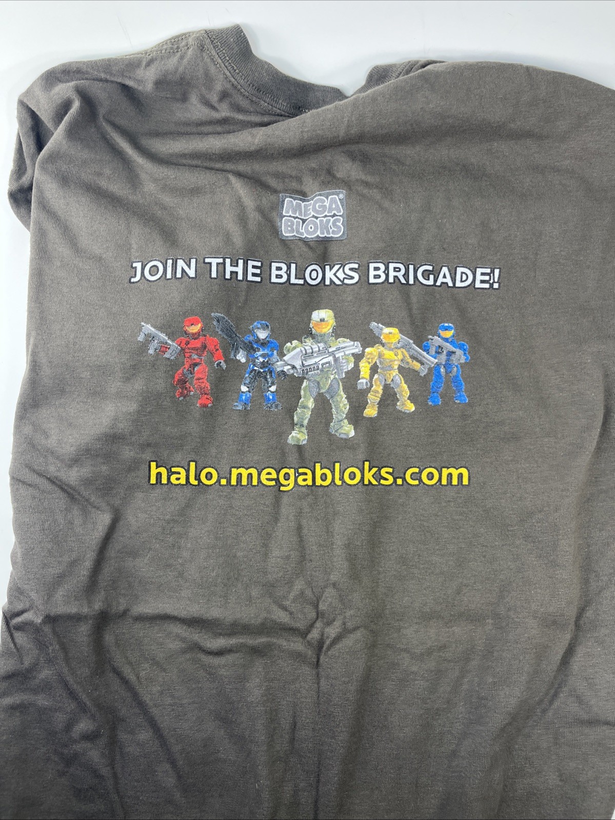 Halo Fest Member T-Shirt Men’s Large 2011 Mega Bloks Pax Prime Event Brigade