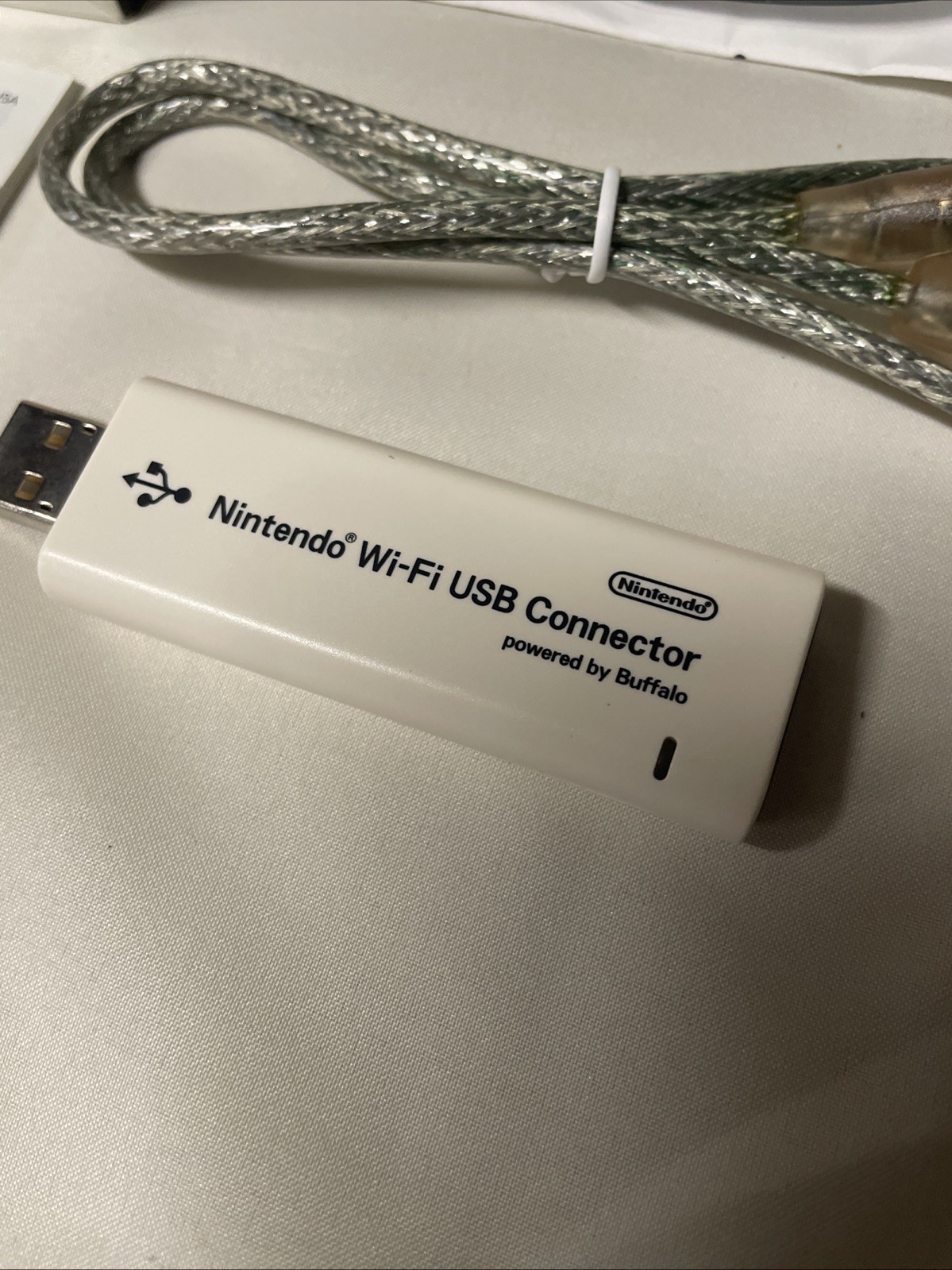 Nintendo Wii DS Wi-Fi USB Connector NTR-010 w Cable & Disc! ~ Works Great!