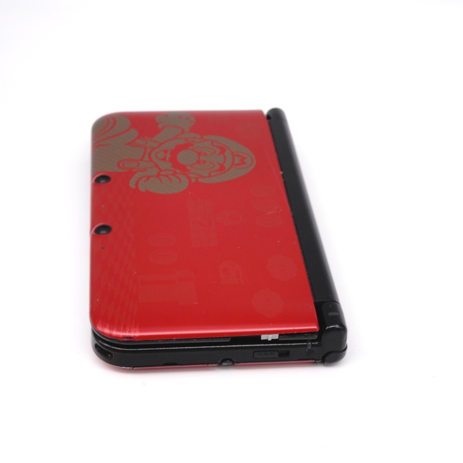 Nintendo 3DS XL Red Mario Gold Edition Game Console + extras (USA)