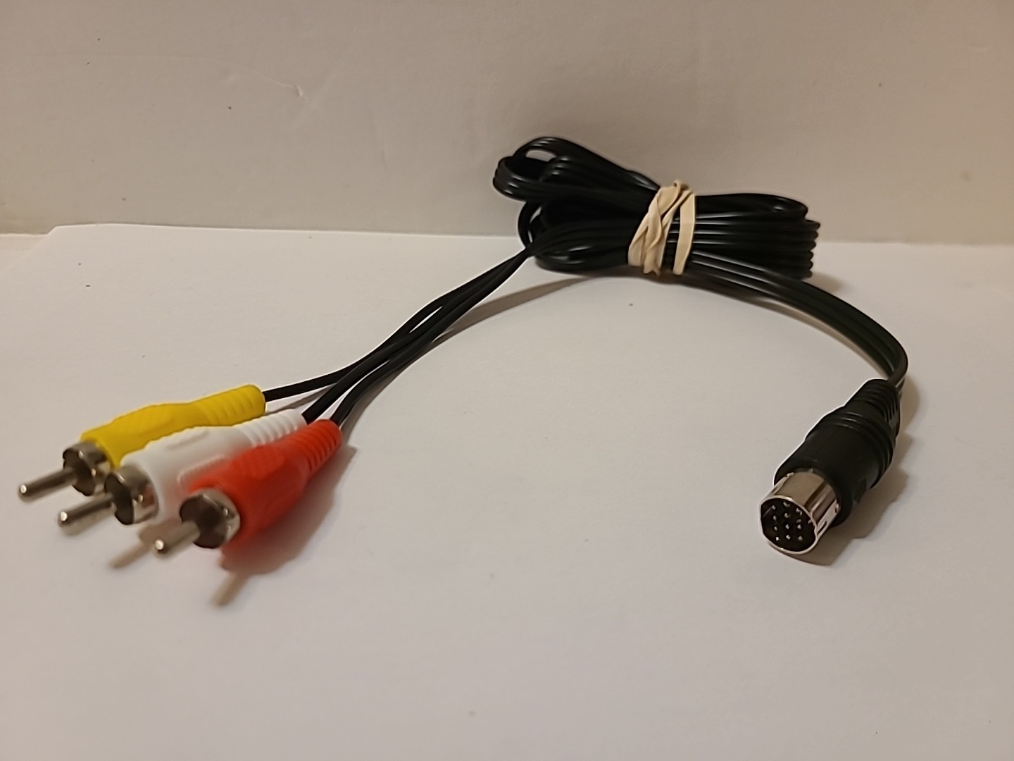 Sega Saturn A/V Cord Cable Used Cleaned And Tested