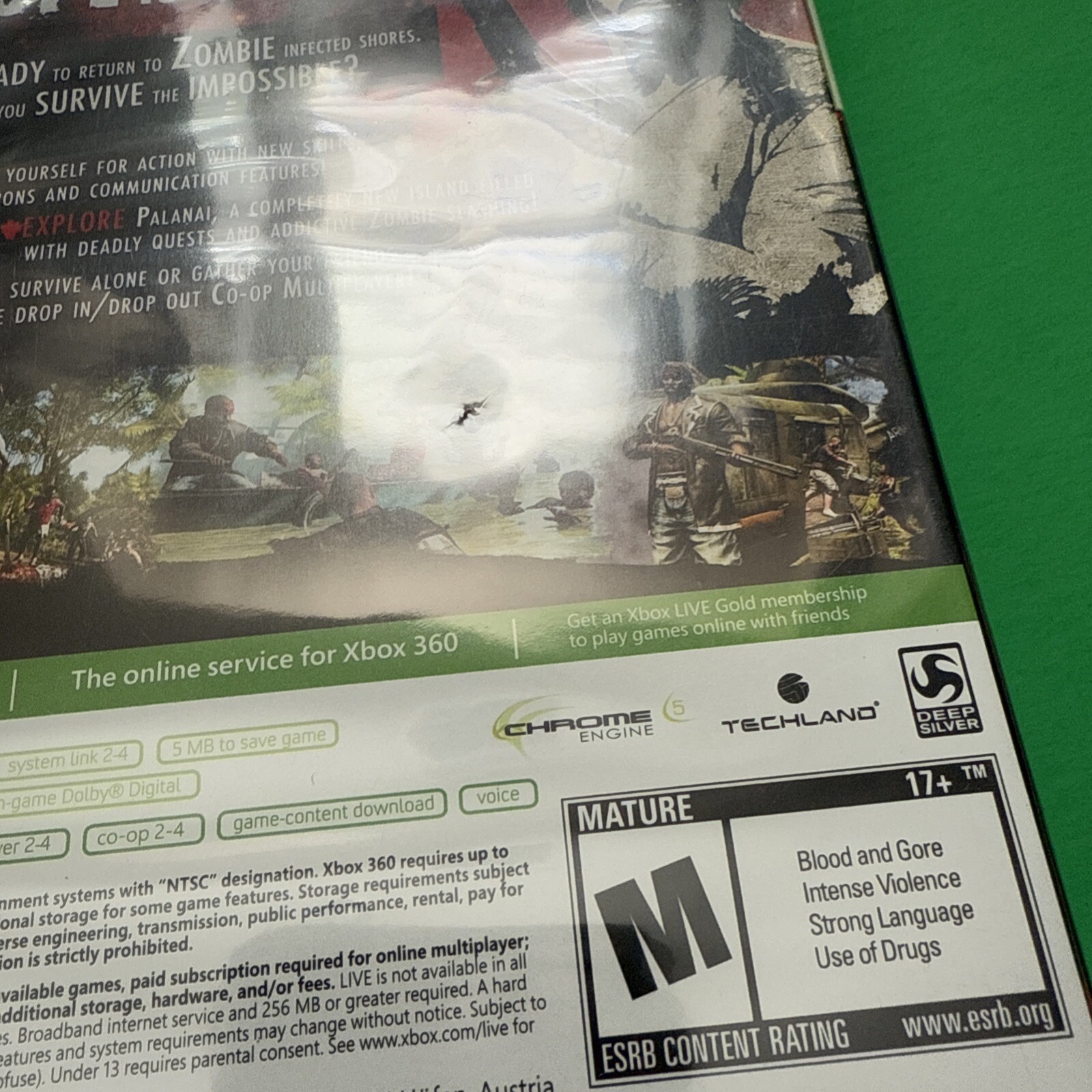 Dead Island: Riptide – Special Edition Microsoft Xbox 360 2013 New Game Sealed