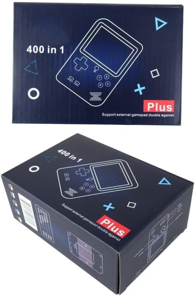 NEW 400 Games Retro Handheld Game Console Video Game Player FunGiftRandom Color