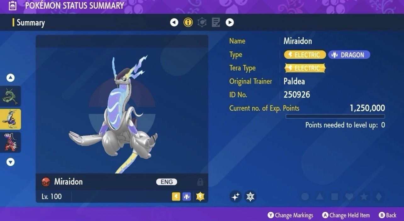 SHINY MIRAIDON ⭐️ 2025 GAMESTOP ⭐️ UNTOUCHED ✨ Pokemon Scarlet And Violet