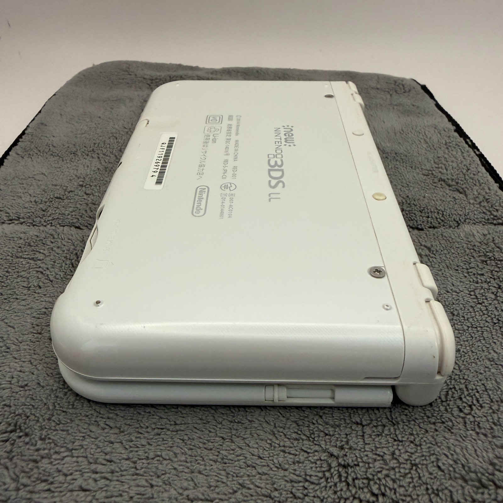 【Excellent5】Nintendo NEW 3DS LL XL Pearl White Game Console From Japan