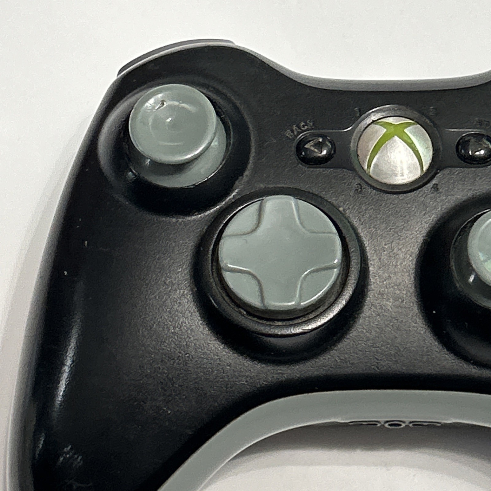 Microsoft WC01 Xbox 360 Wireless Controller – Black & Grey Tested