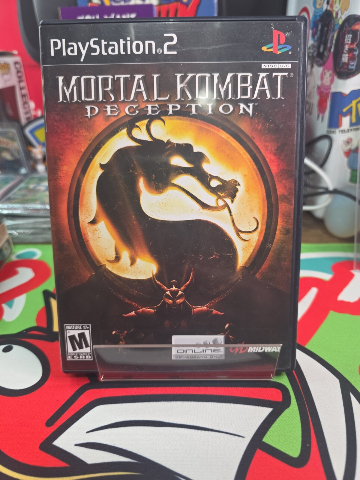 Mortal Kombat: Deception-Premium Pack (PlayStation 2, 2004) No Metal Card