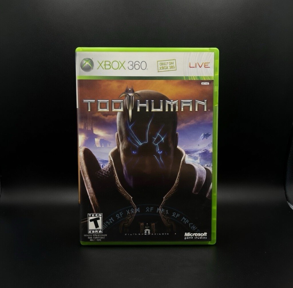 UNOPENED NO SEAL Too Human Microsoft Xbox 360 WATA VGA CGC MINTY CIB GUARANTEED