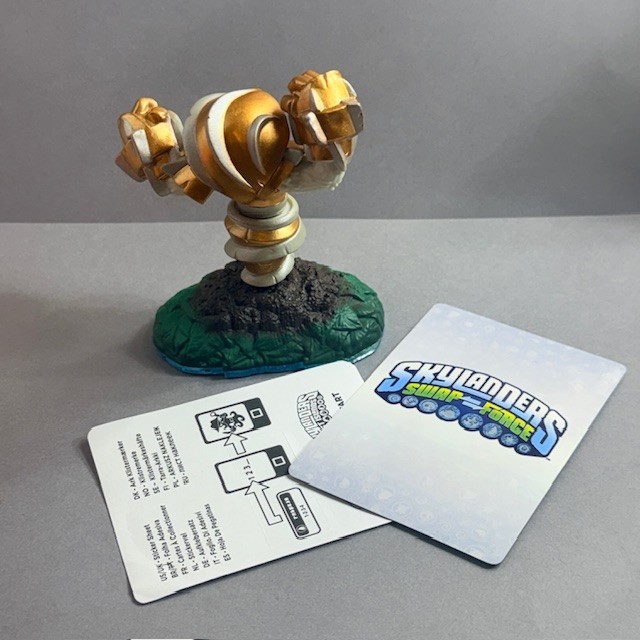 Skylanders Swap Force Figure Card Grilla Drilla Activision Series 3 XBox Sticker