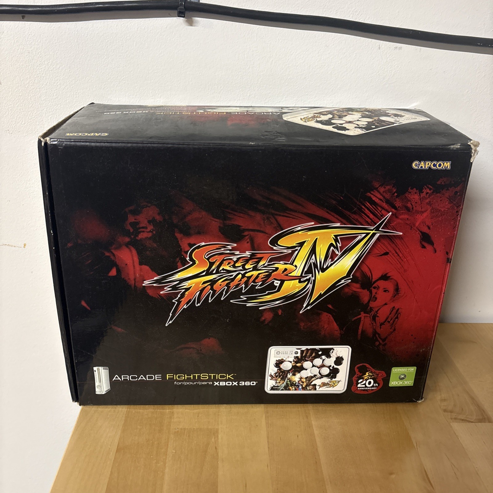 CIB Mad Catz Street Fighter IV 4 Xbox 360 Arcade Fightstick Controller Tested