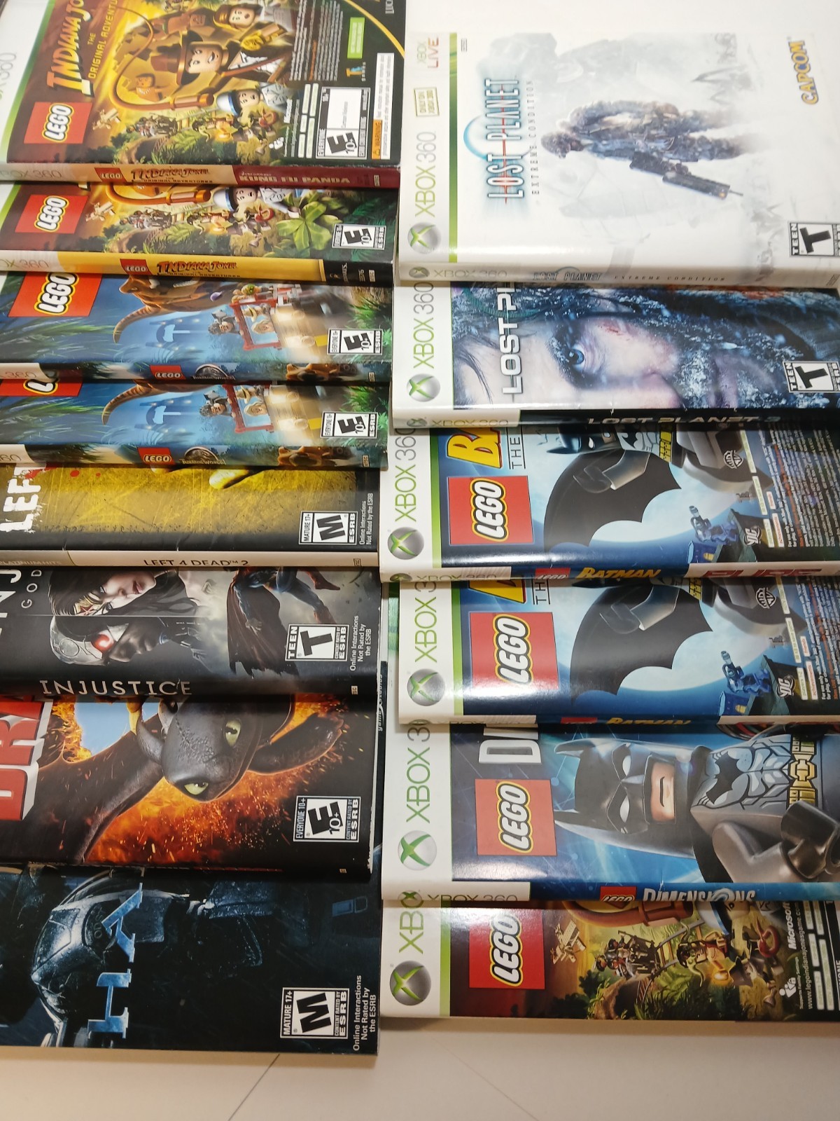 Microsoft XBOX 360 COVER ART – ARTWORK INSERTS ONLY – You Pick/Choose