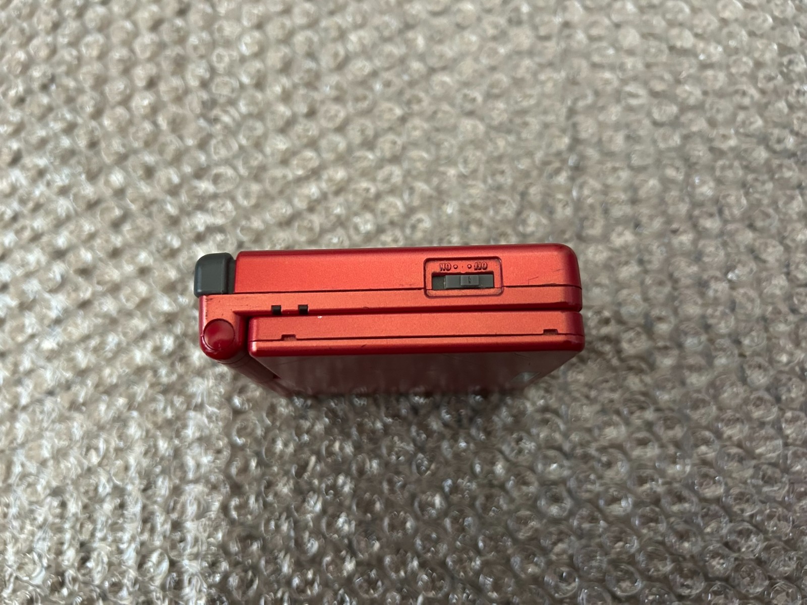 *READ* Nintendo Game Boy Advance SP Handheld System – Flame Red GBA Console