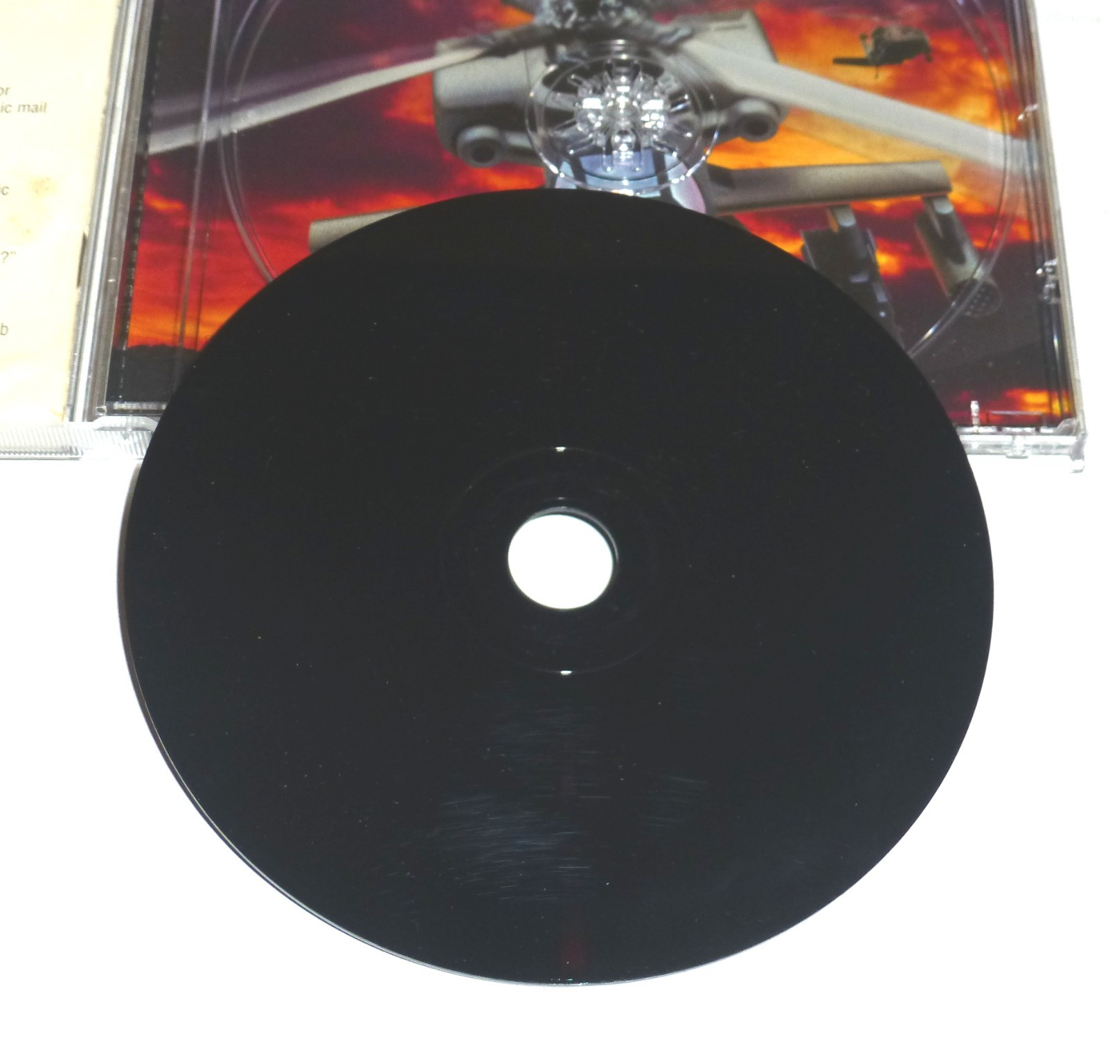 Gunship (Sony PlayStation 1 PS1, MicroProse, 1996) Complete HAS FLAWS READ