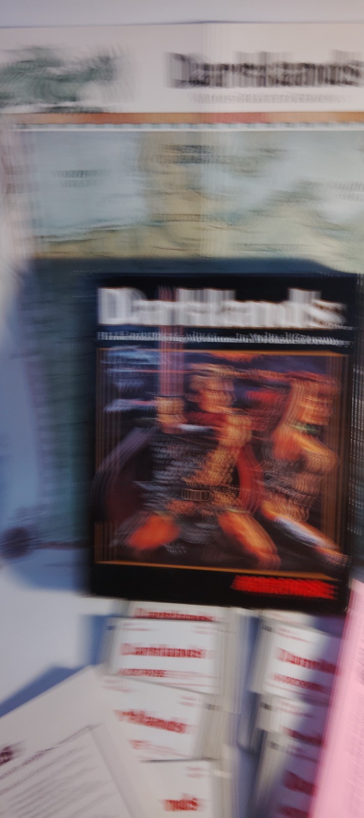 Microprose Darklands Big Box PC Game 1992 3.5 Disc Complete with Manual and Map