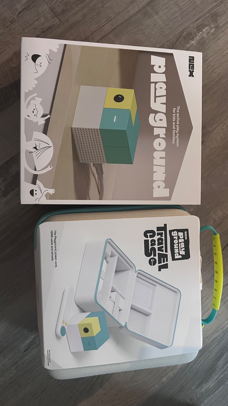 Nex playground system, with case unused brand new
