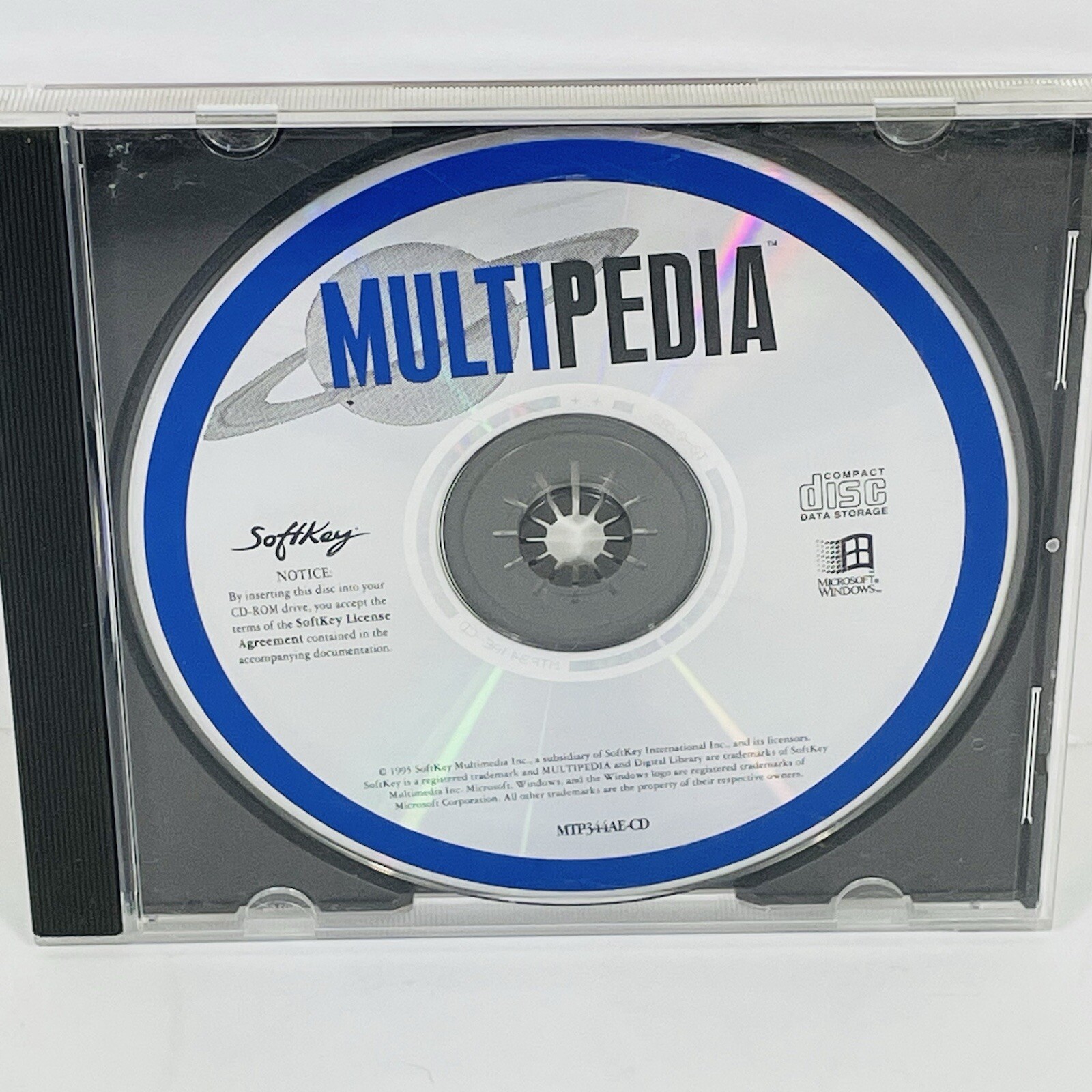Multipedia 1995 CD-ROM Software for Windows