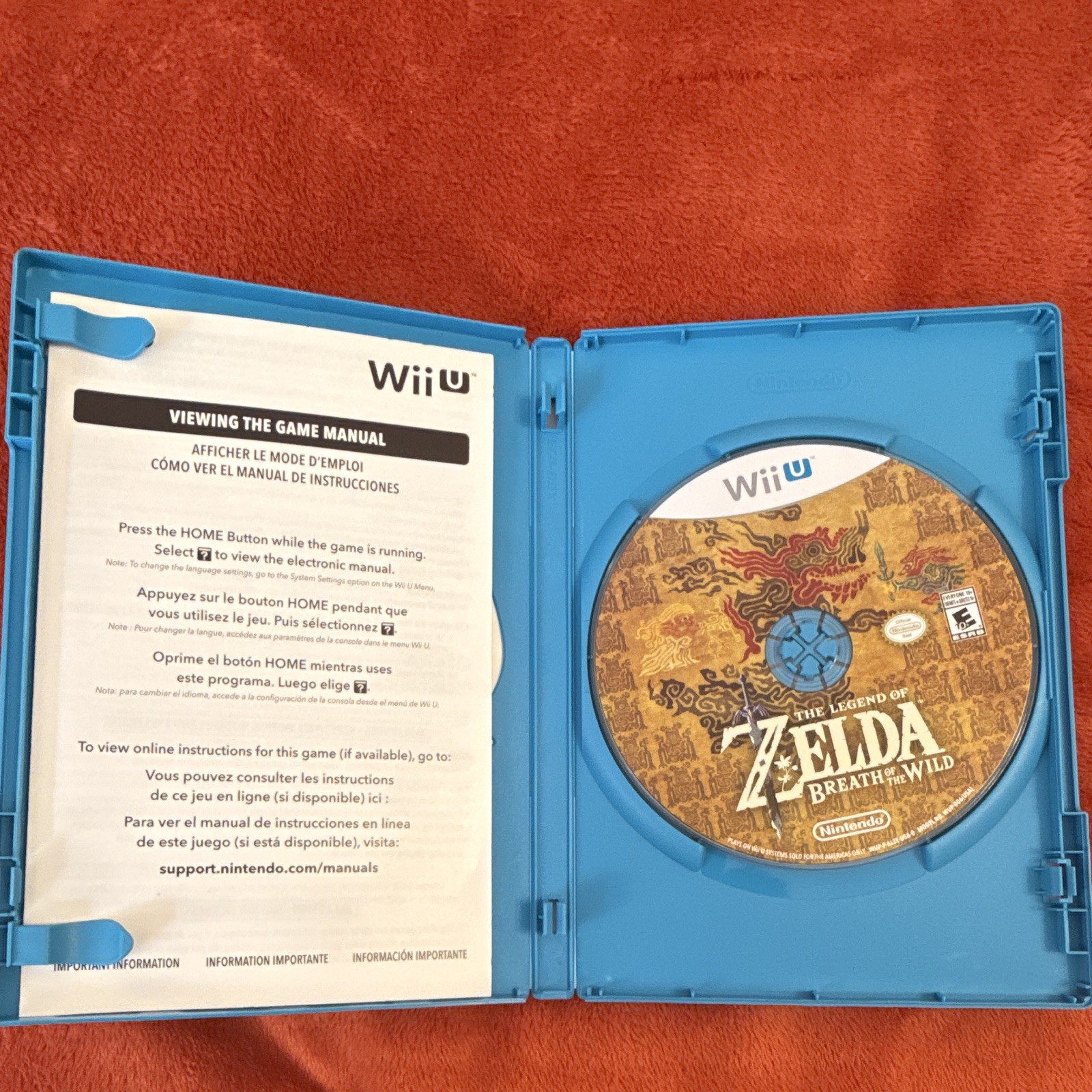 Nintendo Wii U Games Lot (7) w/ Cases: Zelda BOTW, Just Dance, Sonic Boom