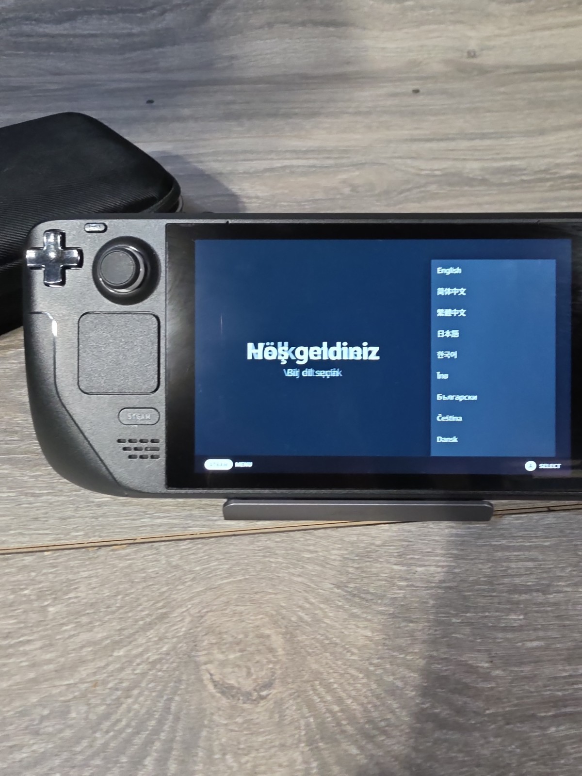 Valve Steam Deck LCD 256GB Handheld Console – Black W/ Dock, Charger & 512gb SD