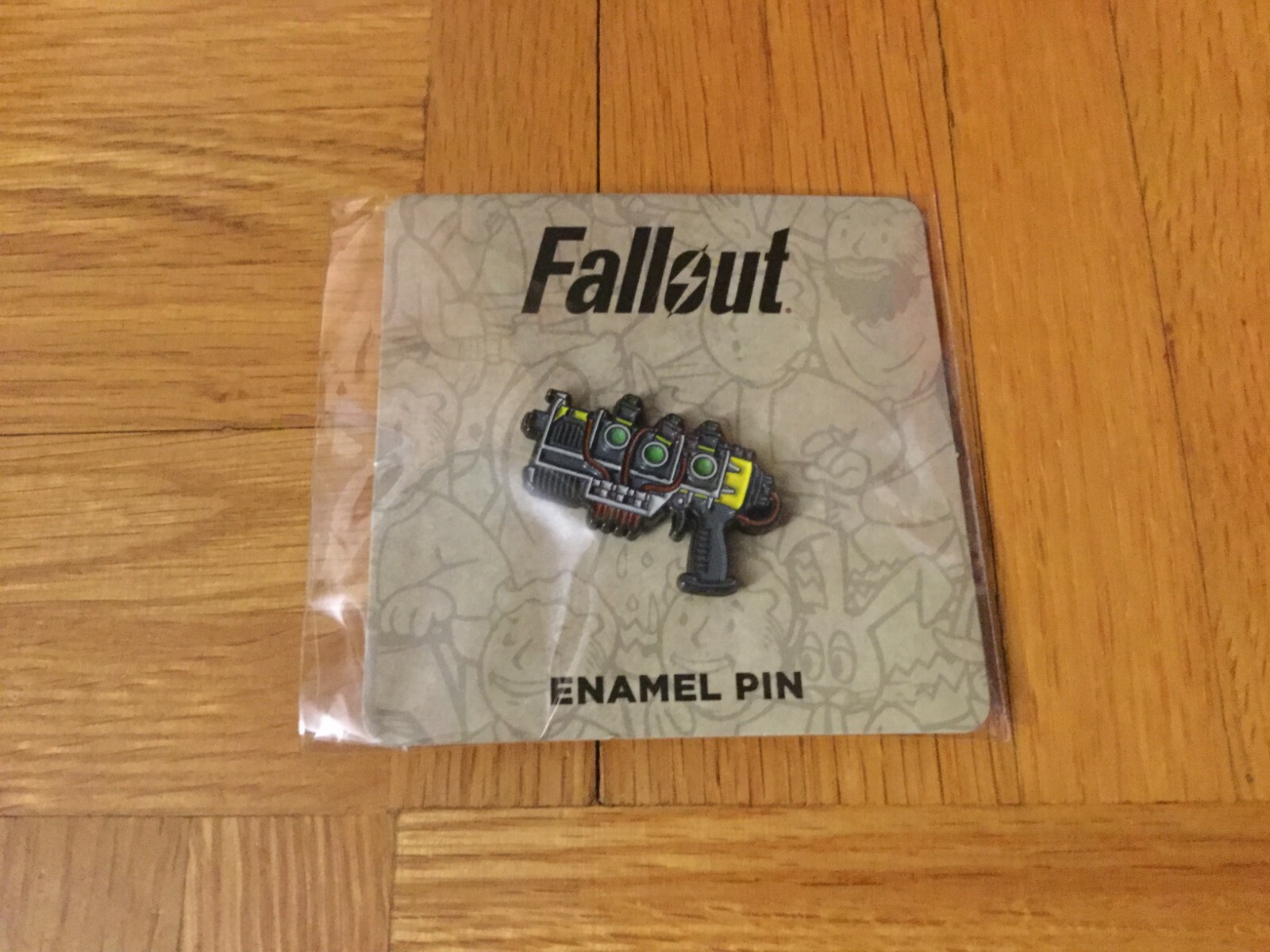 Official Fallout Emanel Plasma Pistol Pin by Culturefly