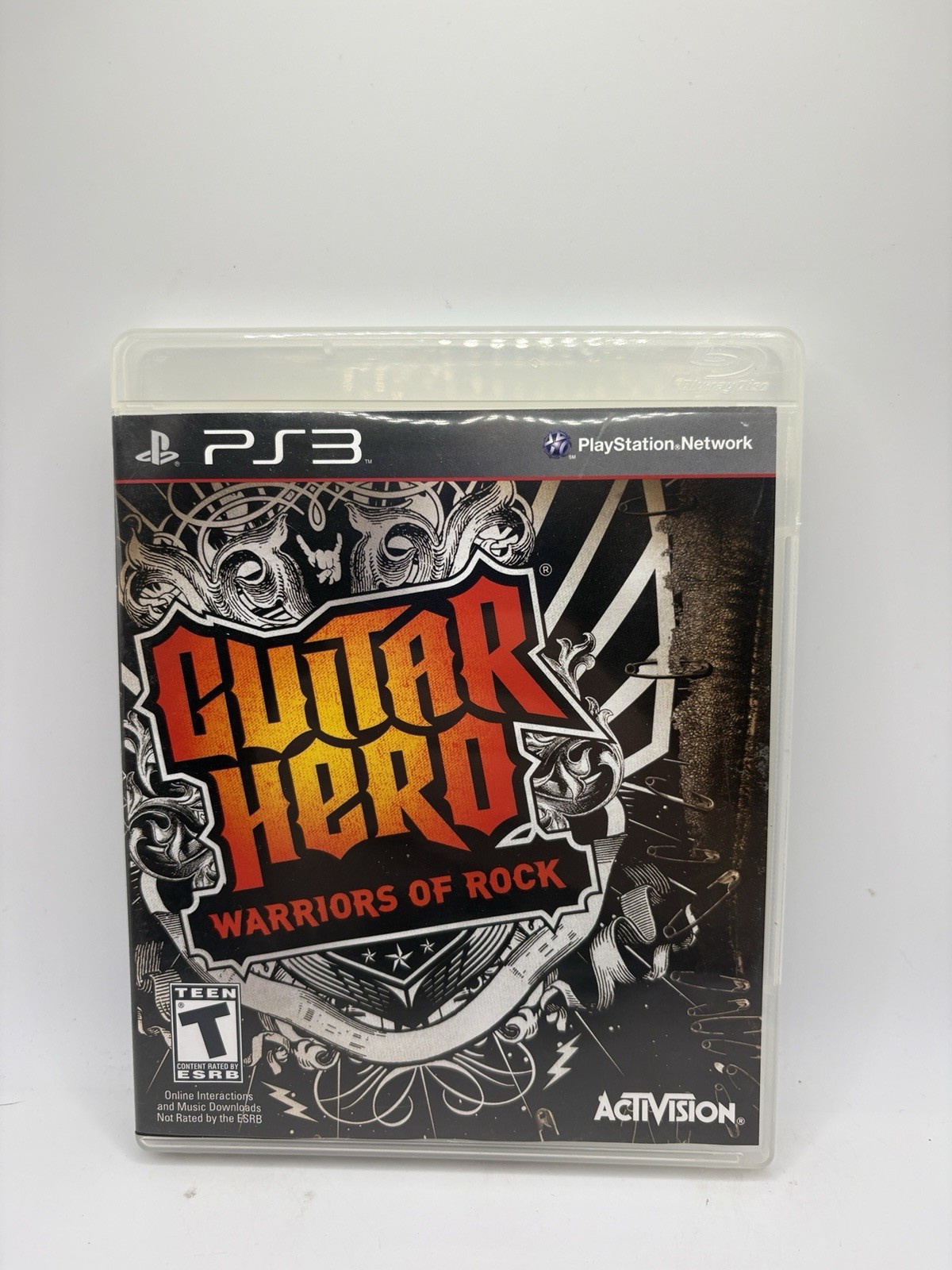 Guitar Hero Warriors of Rock PS3 Game (Sony PlayStation 3, 2010) Tested