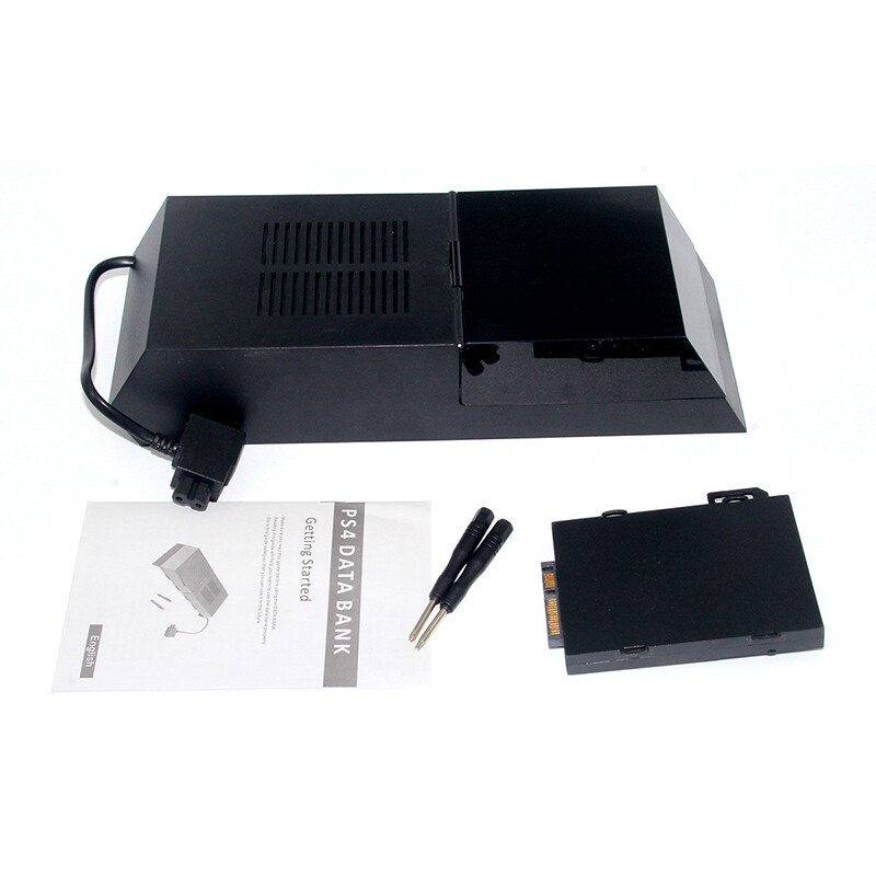 For Playstation4 PS4 2.5in 3.5in 2TB Capacity Data Bank Hard Drive External Box