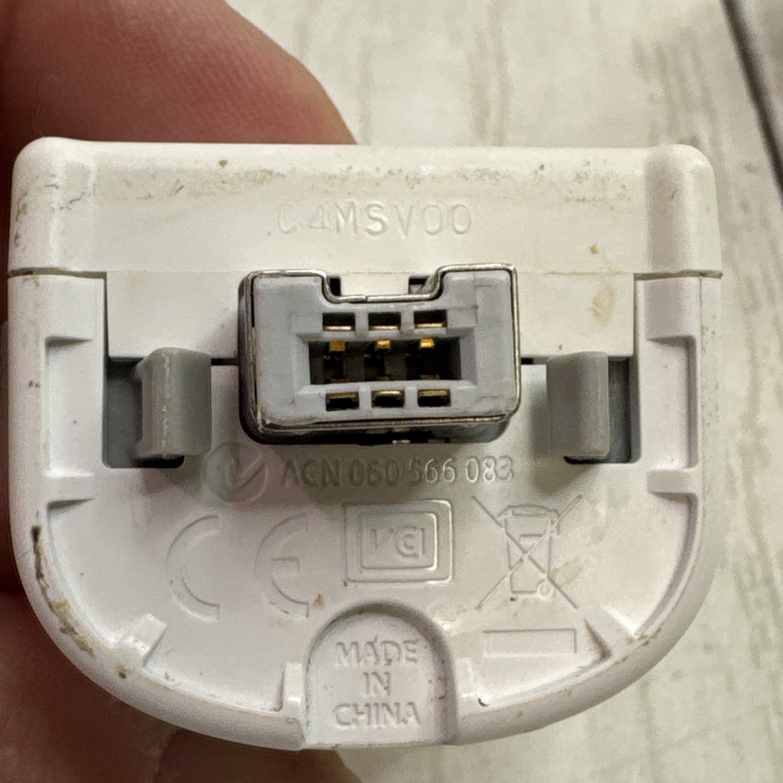 2 OEM RVL-026 Nintendo Wii Motion Plus Adapter OEM MotionPlus Sports Resort