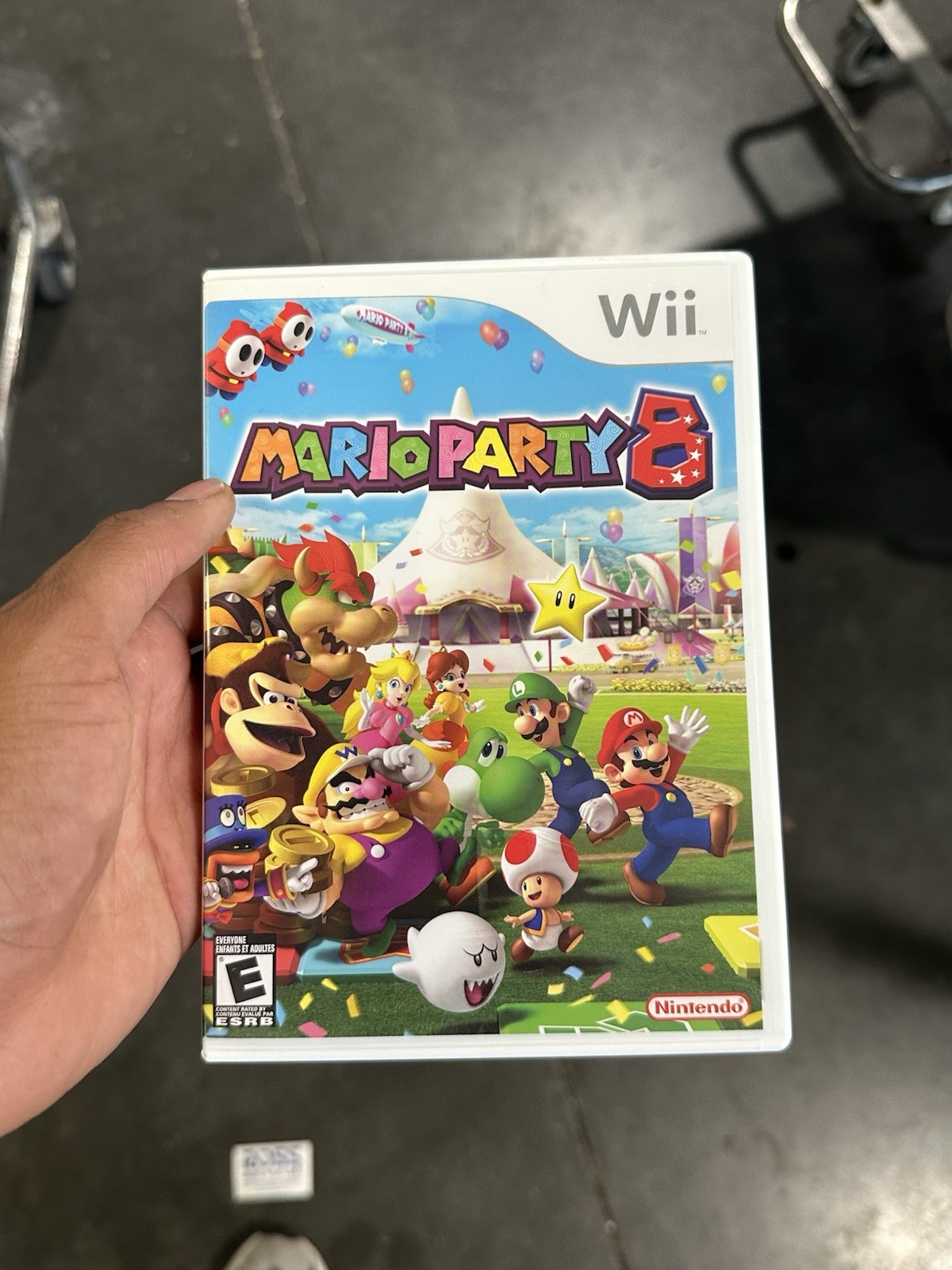 Nintendo Mario Party 8 Nintendo Wii Party NTSC-U/C w/ Case & Manual