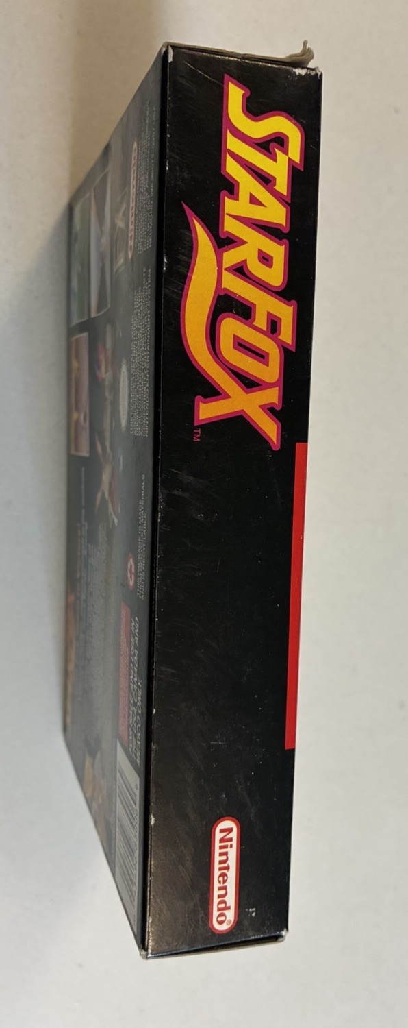 Star Fox (Super Nintendo, 1993) Authentic SNES Complete In Box CIB