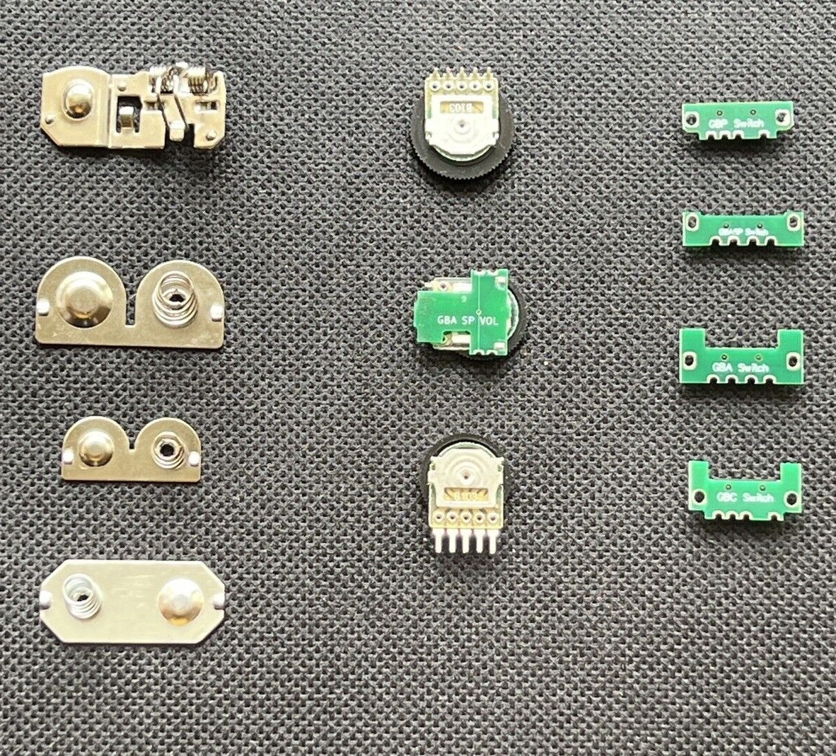 Replacement Parts for Various Nintendo Game Boy Consoles