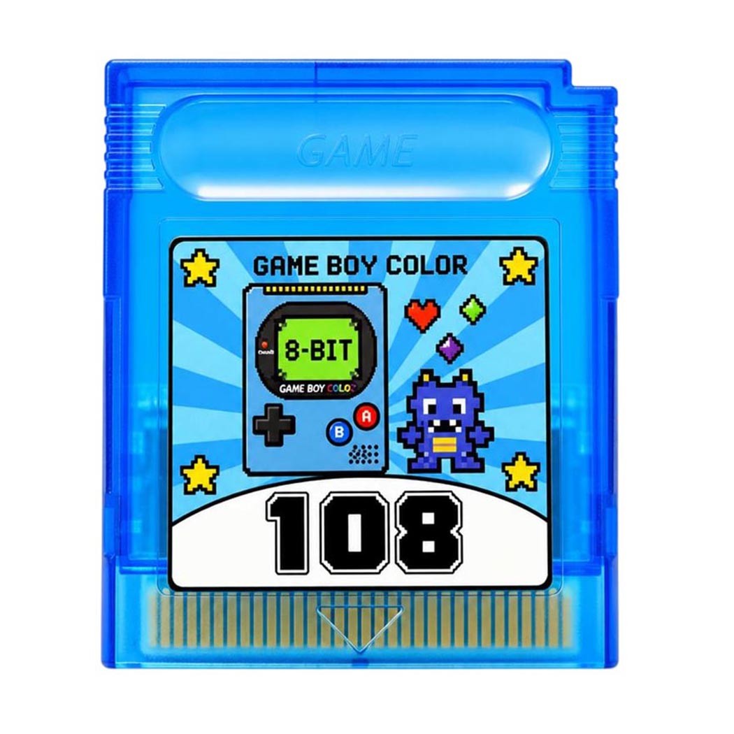 Classic 108 Game Cartridge Game Boy Color GBC Card series For Handheld Console
