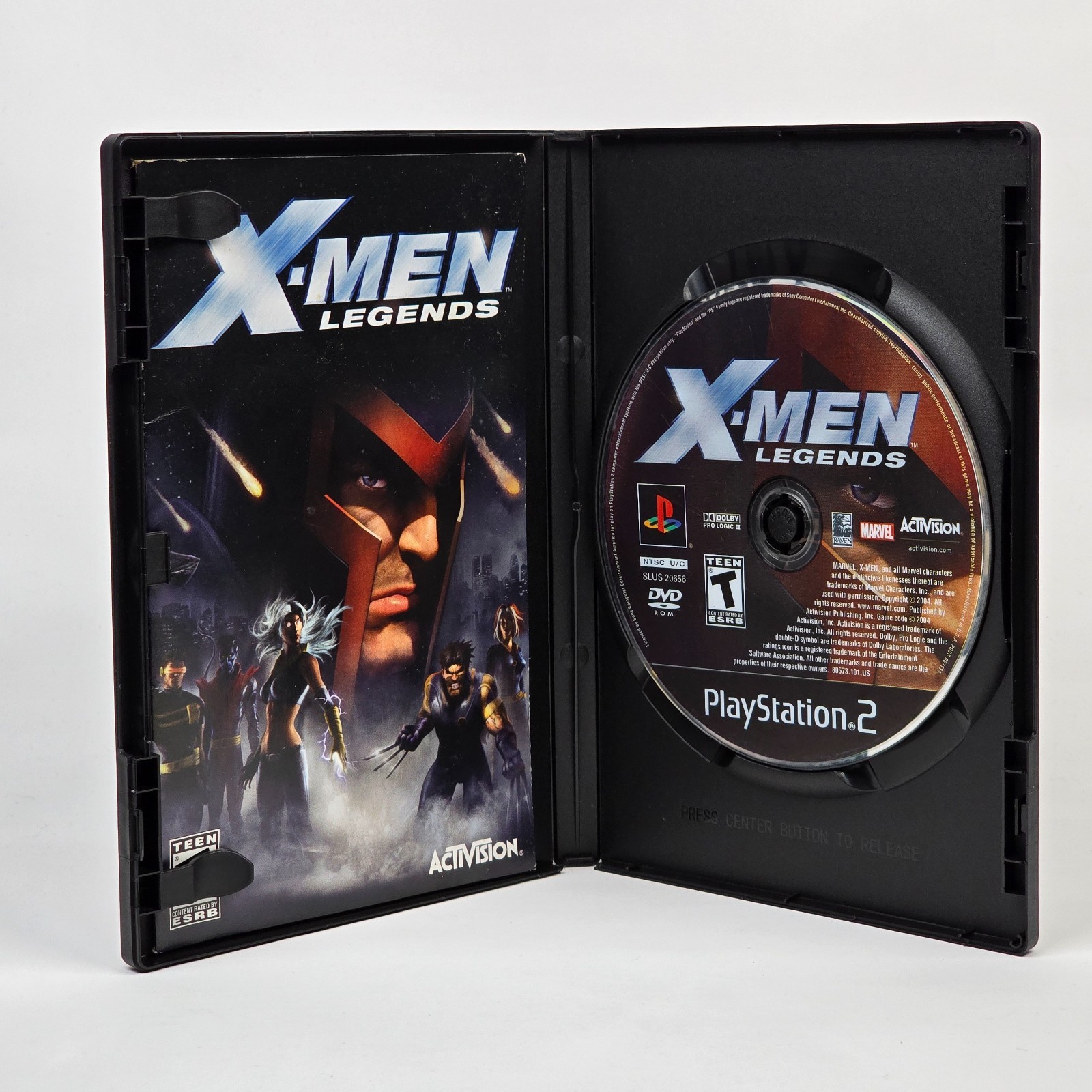 X-Men: Legends (PlayStation 2 PS2) Black Label CIB COMPLETE