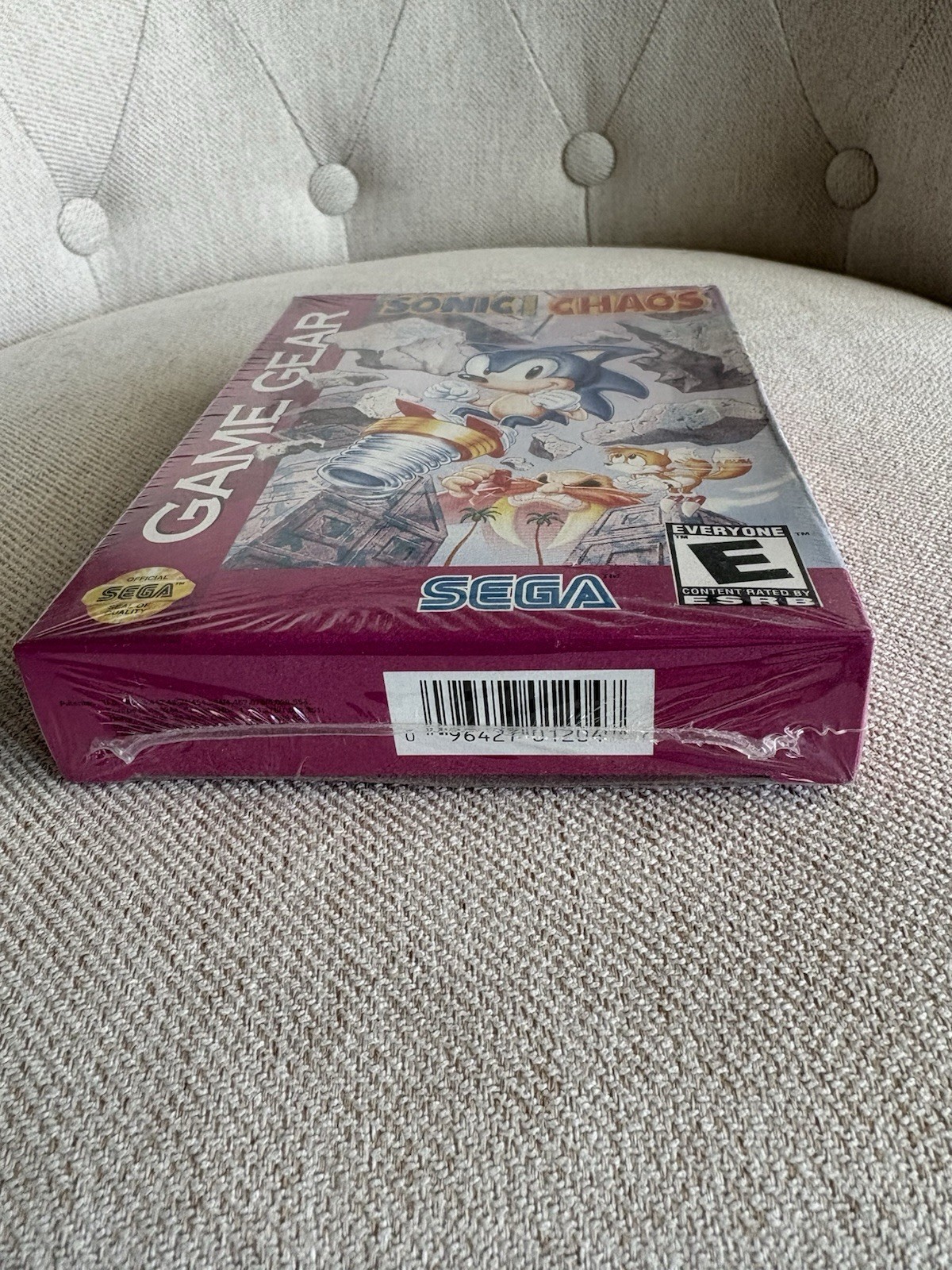 1993 Sonic Chaos Sega Game Gear Brand New Factory Sealed