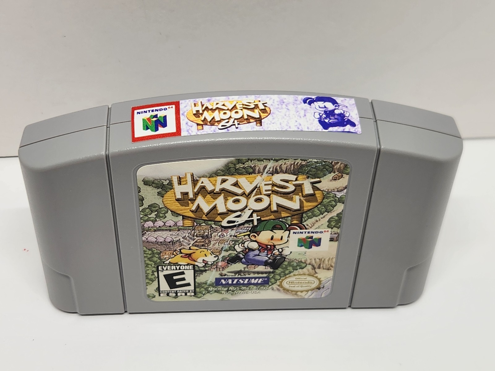 Harvest Moon 64 Nintendo 64 N64 Cart & Manual Authentic Tested