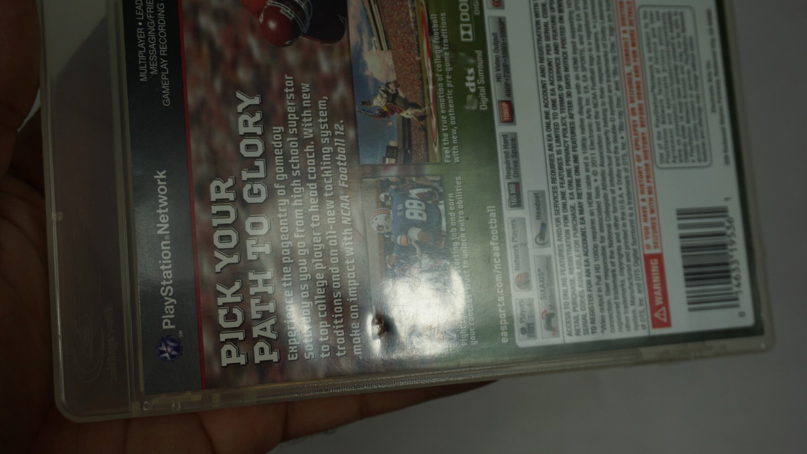 NCAA Football 12 PS3 CIB Sony PlayStation 3 Complete with Manual Tested