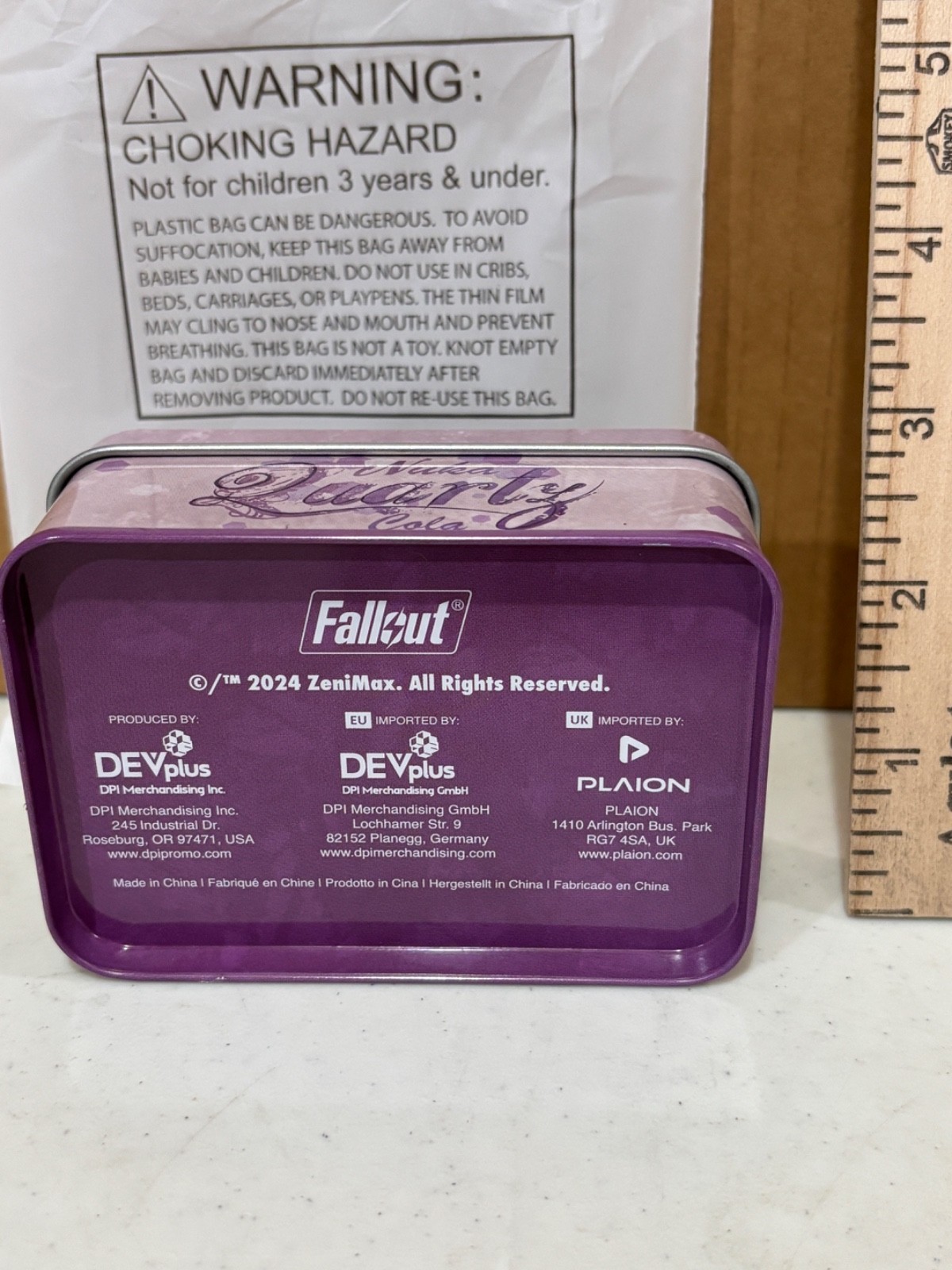 Fallout 3 4 76 !! Nuka Cola 20 Quartz Caps with Collectible Tin !! Bethesda New