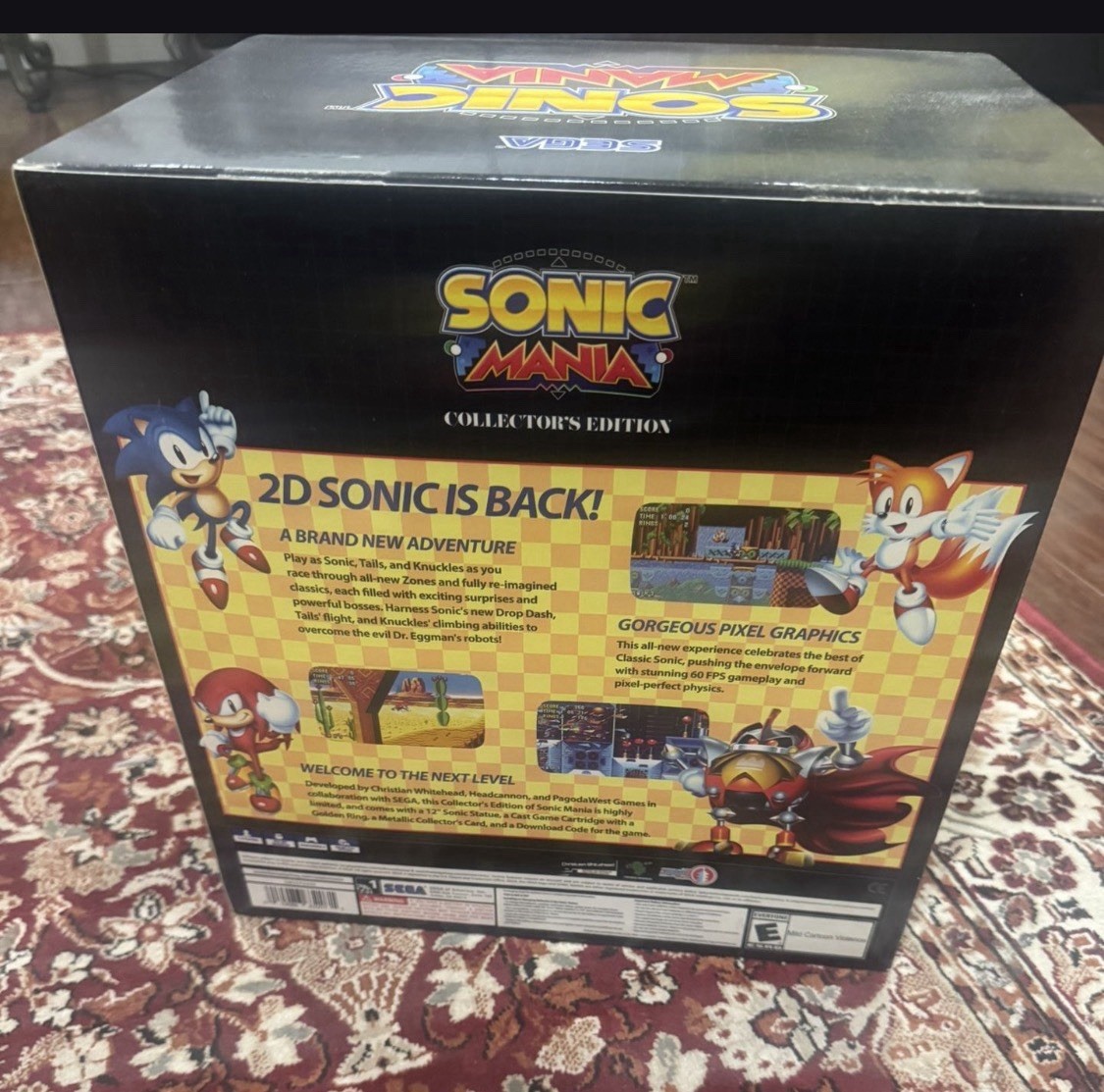 Sonic Mania Collector Edition | PlayStation 4 PS4 | Authentic | NO GAME INCLUDED