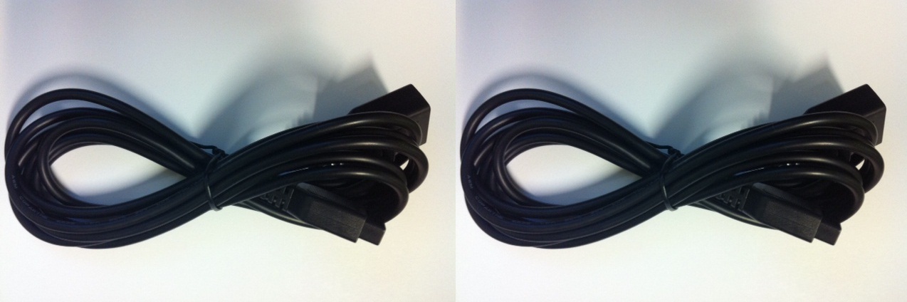 TWO NEW 10 Foot Extension Cables for ATARI 400 800 Controller Joystick NEW 10FT