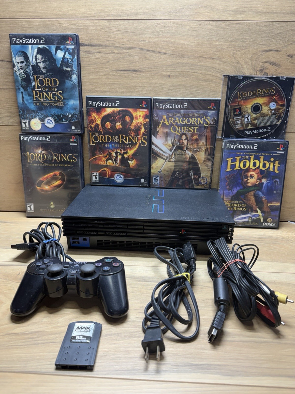 Lord Of The Rings The Third Age Hobbit Returning The King Playstation 2 Bundle