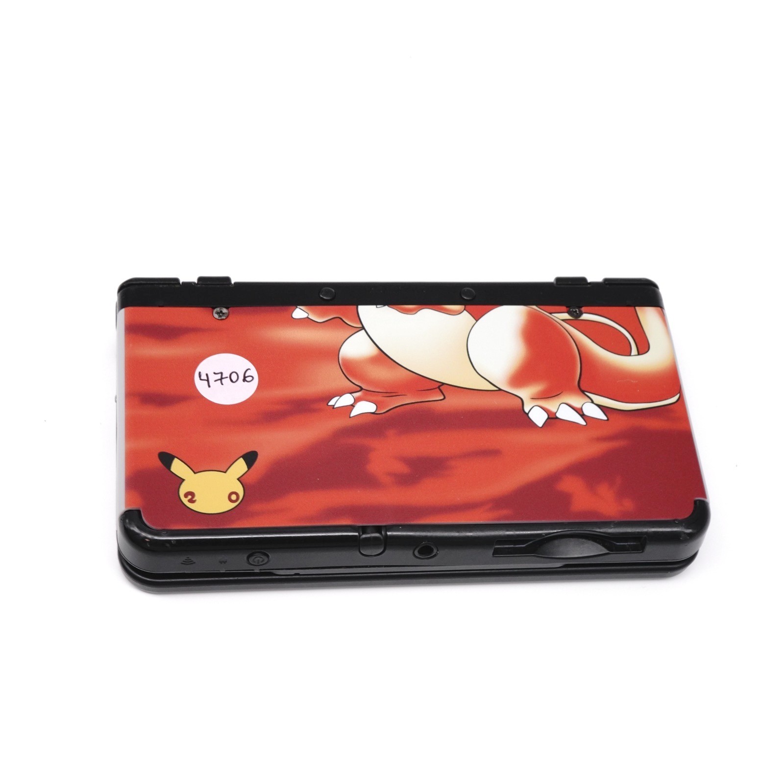 Nintendo New 3DS Pokemon 20th Anniversary Edition Charizard Plates (USA Seller)