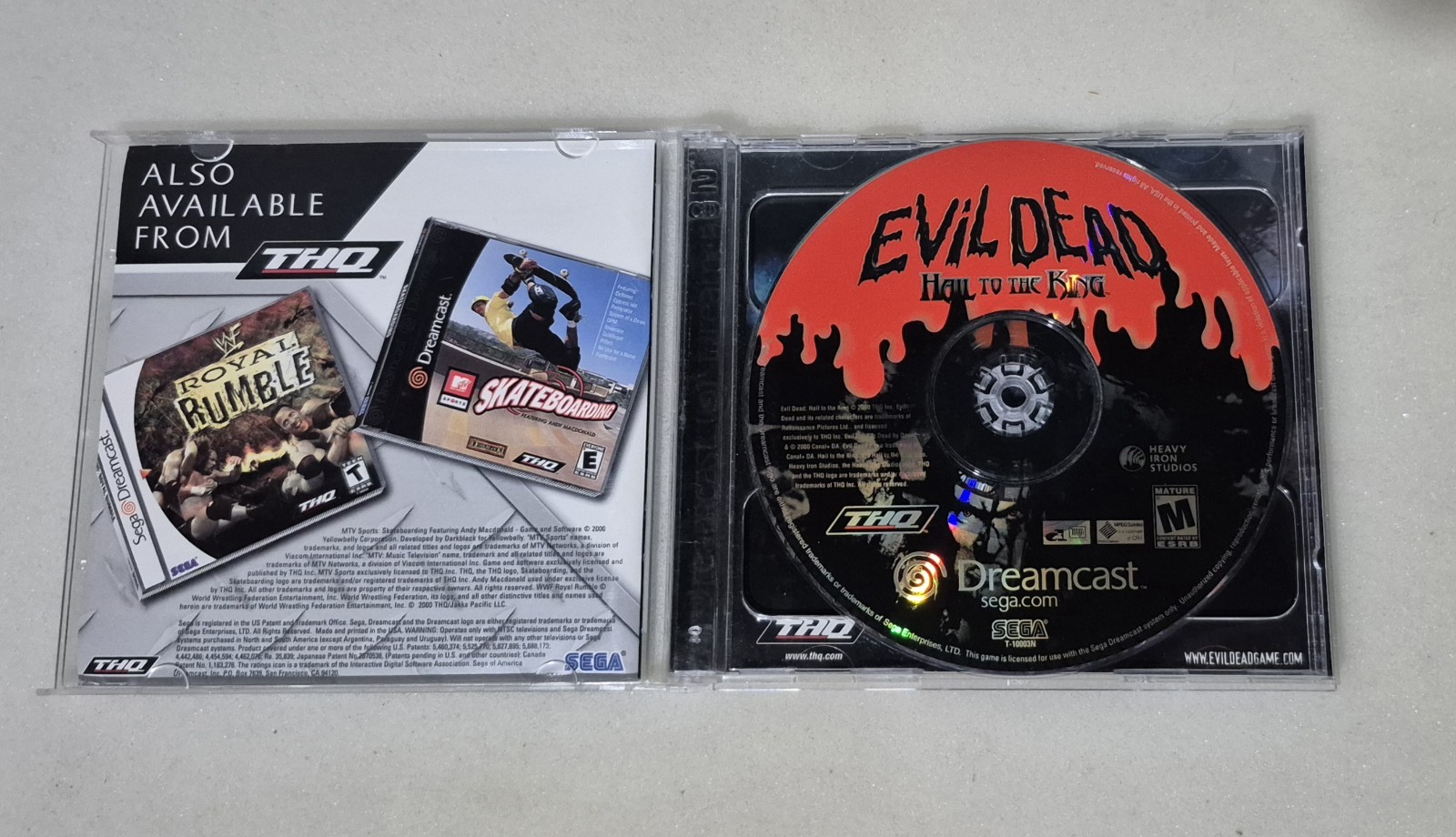 Evil Dead: Hail to the King Dreamcast DC CIB Complete + Manual