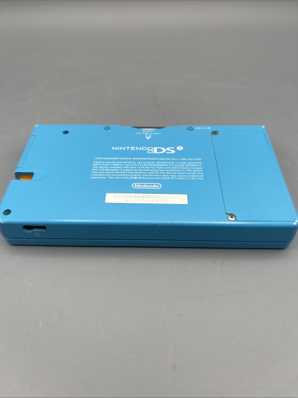 Nintendo DSi Light Blue Console (TWL-001) Tested