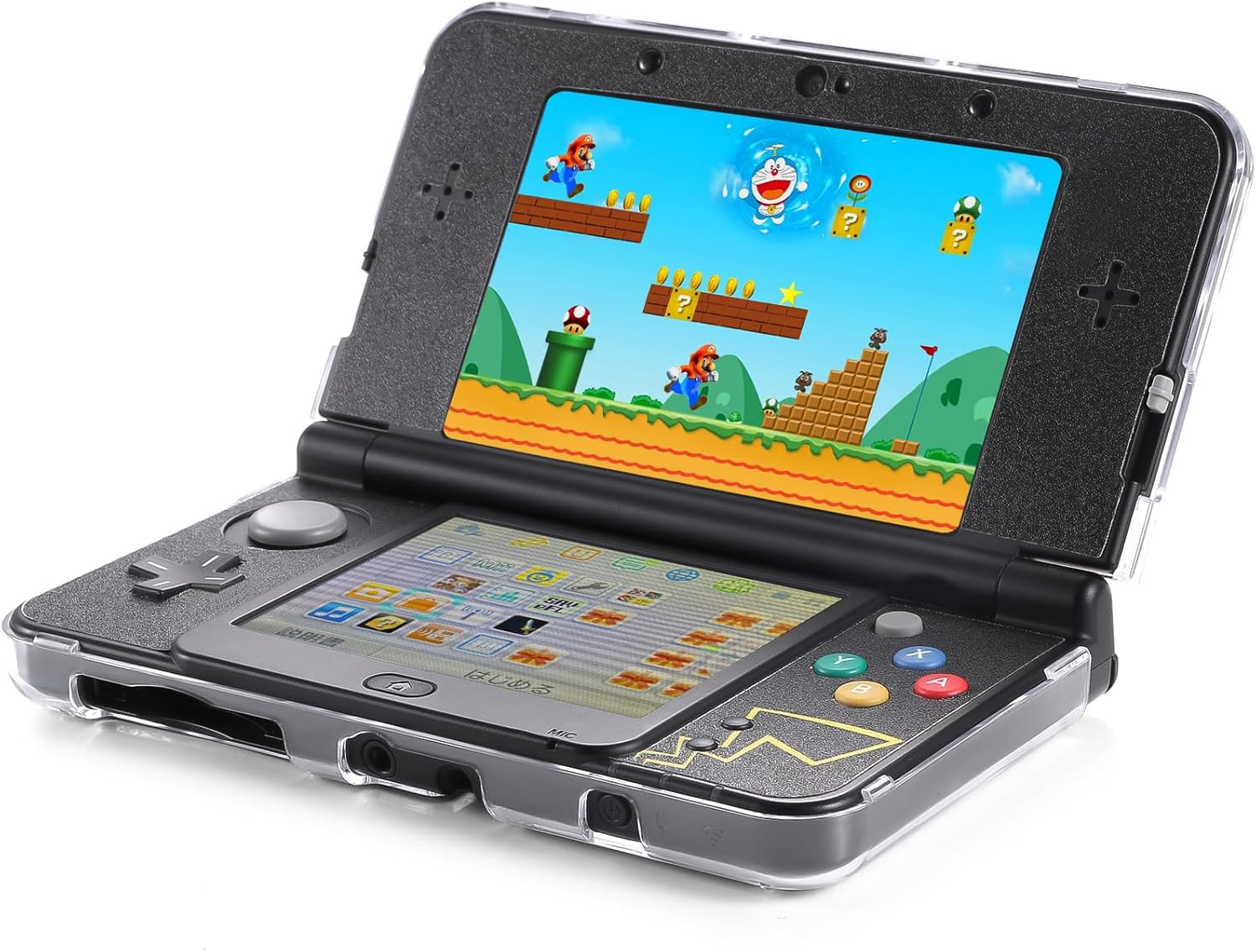 New 3DS Case – VSEER Ultra Clear Crystal Transparent Hard Shell Protective Case