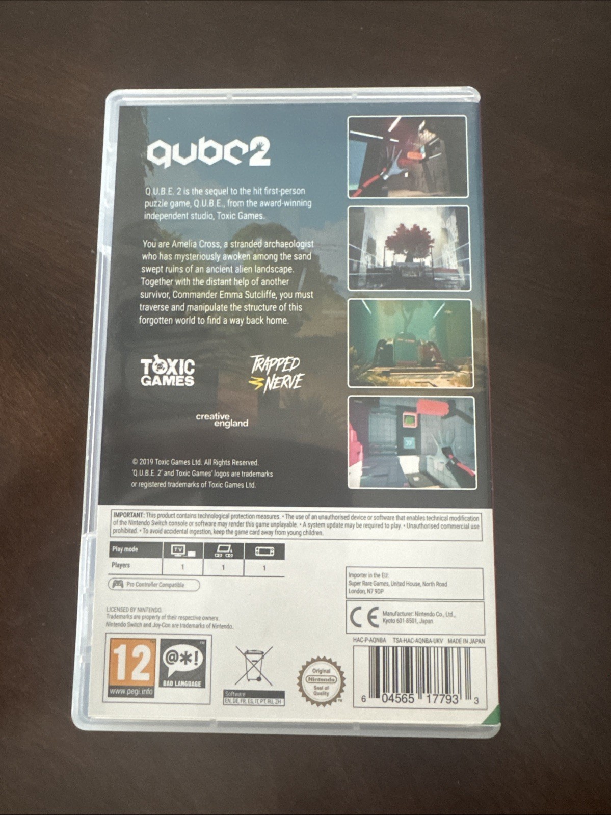QUBE 2 – Super Rare Games SRG